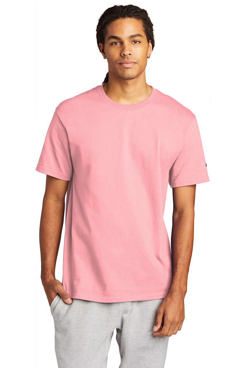 Champion Heritage Jersey Crew Neck Short Sleeve Tee Shirt For Adult